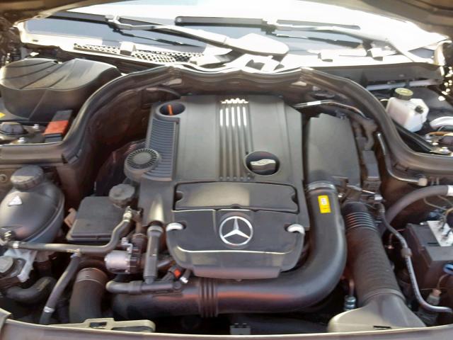 WDDGF4HBXDR254252 - 2013 MERCEDES-BENZ C 250 BLACK photo 7