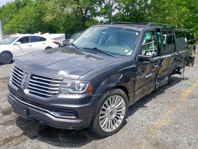 5LMJJ2LT8GEL09000 - 2016 LINCOLN NAVIGATOR 黑色 照片 2