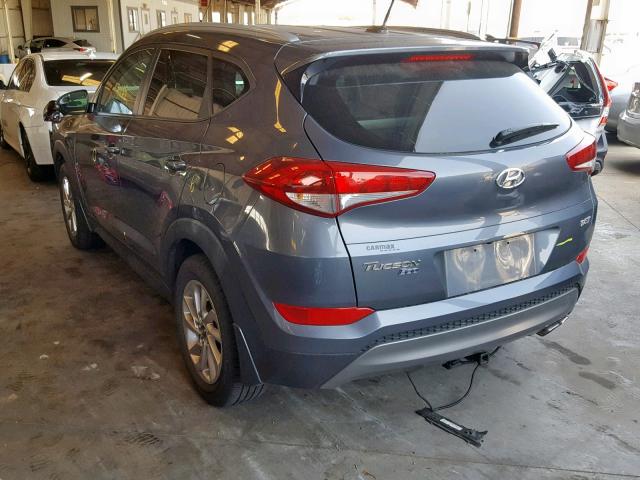 KM8J33A22GU159274 - 2016 HYUNDAI TUCSON LIM GRAY photo 3