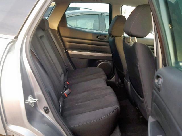 JM3ER2W56A0309040 - 2010 MAZDA CX-7 SILVER photo 6