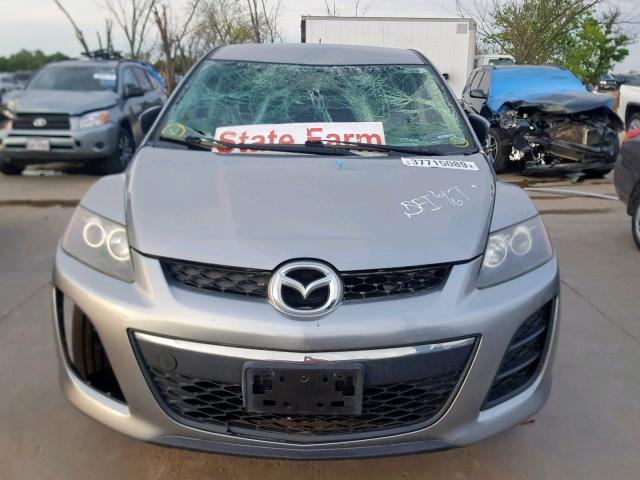 JM3ER2W56A0309040 - 2010 MAZDA CX-7 SILVER photo 9