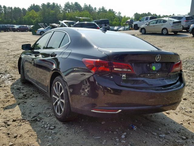 19UUB3F50GA000957 - 2016 ACURA TLX TECH BROWN photo 3