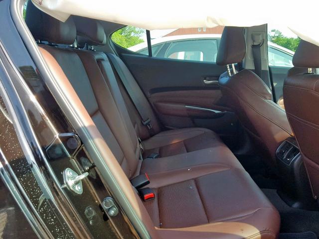 19UUB3F50GA000957 - 2016 ACURA TLX TECH BROWN photo 6