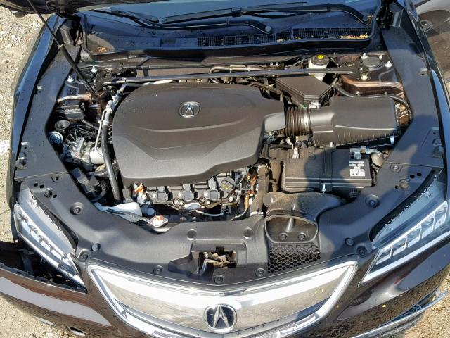 19UUB3F50GA000957 - 2016 ACURA TLX TECH BROWN photo 7