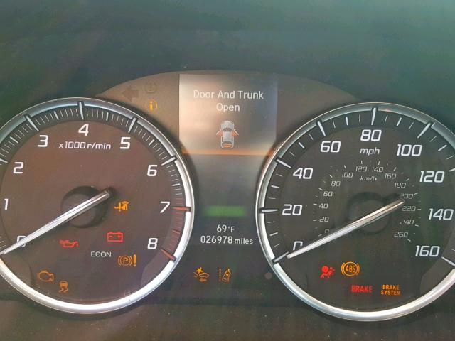 19UUB3F50GA000957 - 2016 ACURA TLX TECH BROWN photo 8