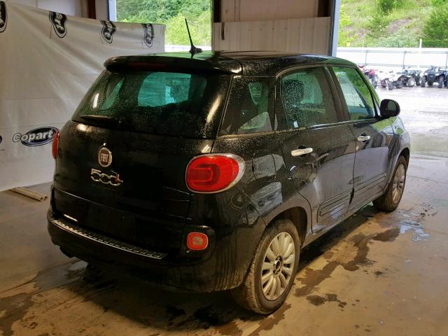 ZFBCFABH3EZ002013 - 2014 FIAT 500L EASY BLACK photo 4