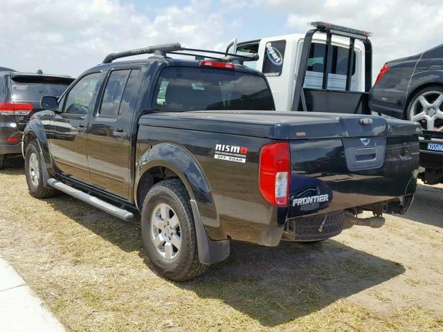 1N6AD07U45C411017 - 2005 NISSAN FRONTIER C BLACK photo 3