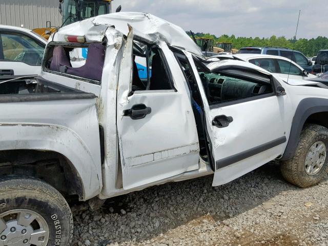 1GCDS136068220962 - 2006 CHEVROLET COLORADO WHITE photo 10