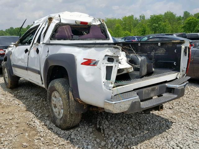 1GCDS136068220962 - 2006 CHEVROLET COLORADO WHITE photo 3