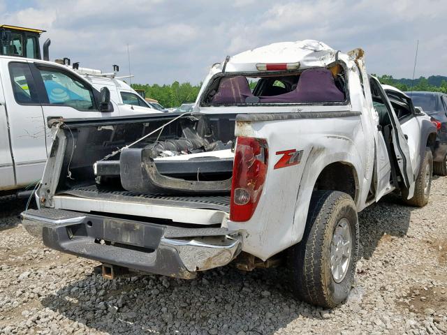 1GCDS136068220962 - 2006 CHEVROLET COLORADO WHITE photo 4