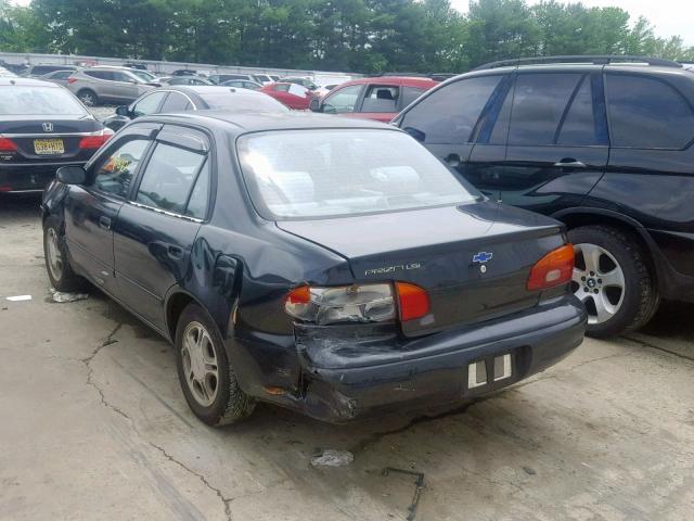 1Y1SK5488YZ410175 - 2000 CHEVROLET GEO PRIZM BLUE photo 3