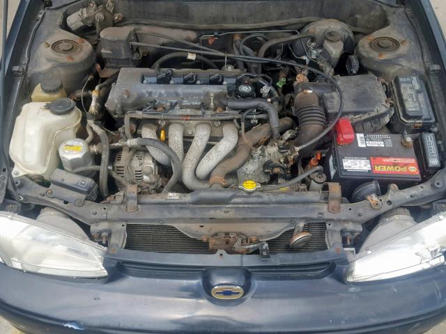 1Y1SK5488YZ410175 - 2000 CHEVROLET GEO PRIZM BLUE photo 7