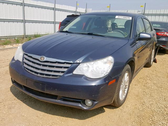 1C3LC56RX8N203603 - 2008 CHRYSLER SEBRING TO BLUE photo 2