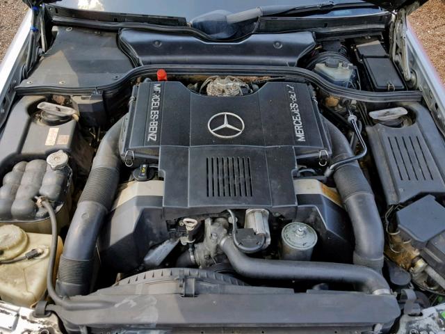 WDBFA66E6NF049803 - 1992 MERCEDES-BENZ 500 SL GRAY photo 7