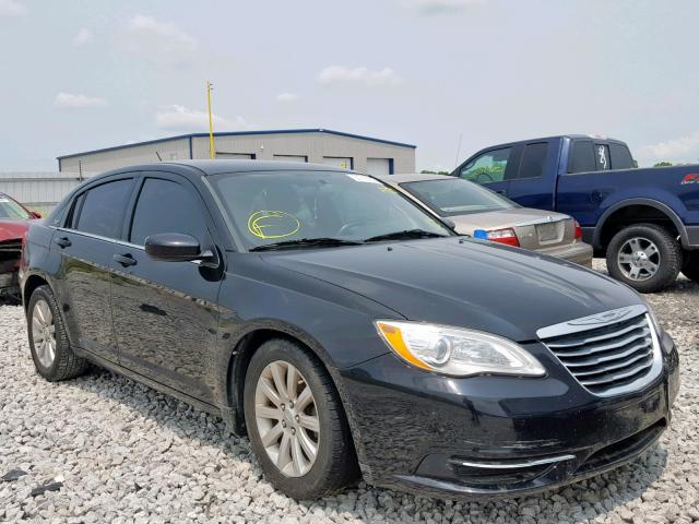 1C3CCBBG1DN527200 - 2013 CHRYSLER 200 TOURIN BLACK photo 1