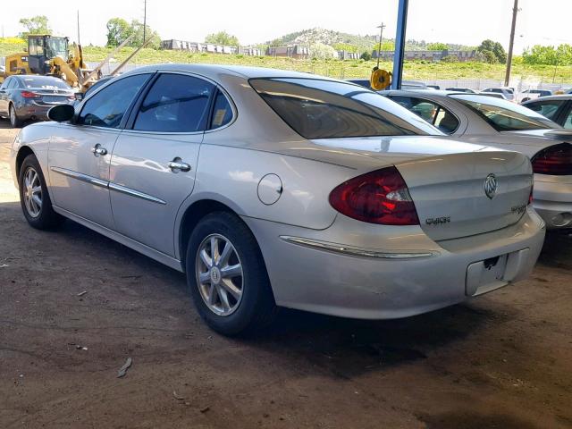 2G4WD532851190369 - 2005 BUICK LACROSSE C SILVER photo 3