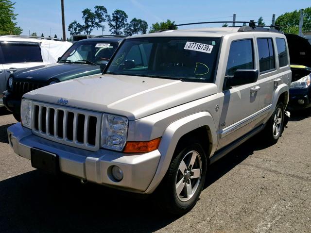 1J8HG48N56C366459 - 2006 JEEP COMMANDER 金色 照片 2