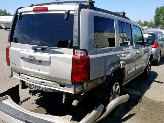 1J8HG48N56C366459 - 2006 JEEP COMMANDER 金色 照片 4