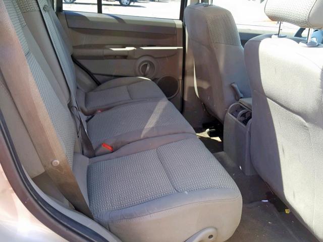 1J8HG48N56C366459 - 2006 JEEP COMMANDER 金色 照片 6