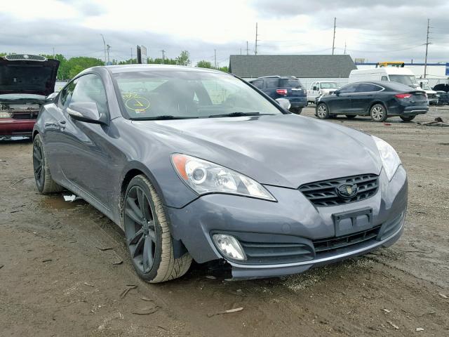 KMHHU6KH7BU057705 - 2011 HYUNDAI GENESIS CO GRAY photo 1