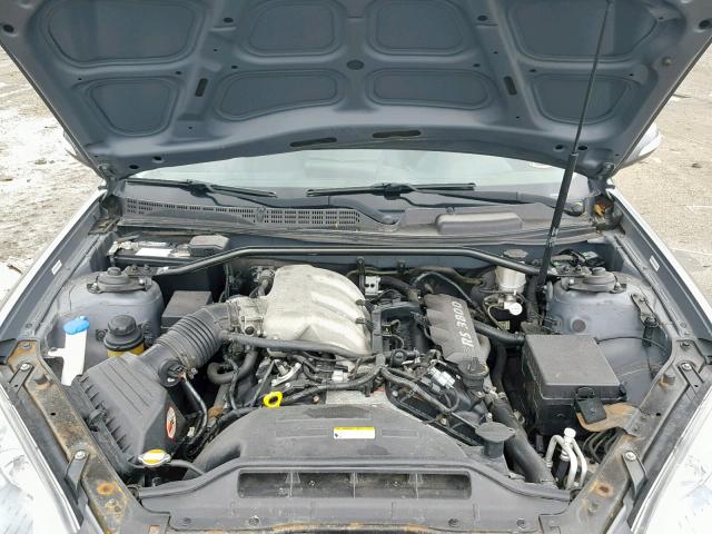 KMHHU6KH7BU057705 - 2011 HYUNDAI GENESIS CO GRAY photo 7