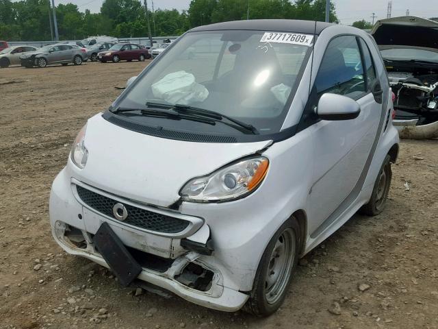 WMEEJ3BA4FK809218 - 2015 SMART FORTWO PUR WHITE photo 2