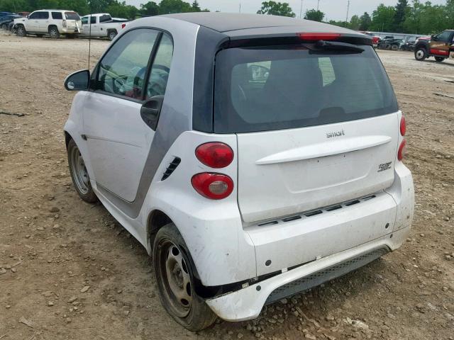 WMEEJ3BA4FK809218 - 2015 SMART FORTWO PUR WHITE photo 3