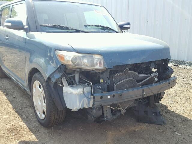 JTLKE50E281036575 - 2008 TOYOTA SCION BLUE photo 9