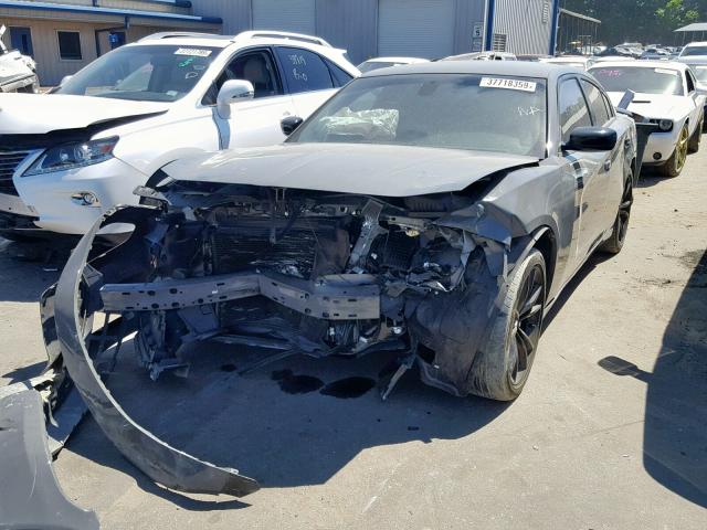 2C3CDXBG0HH529156 - 2017 DODGE CHARGER SE GRAY photo 2