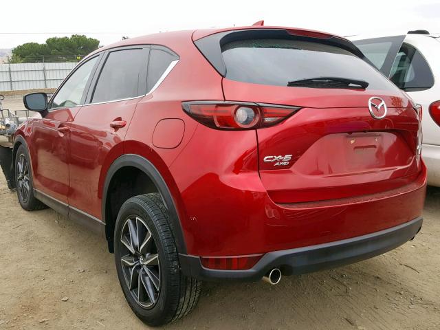 JM3KFBDL2H0168362 - 2017 MAZDA CX-5 GRAND RED photo 3