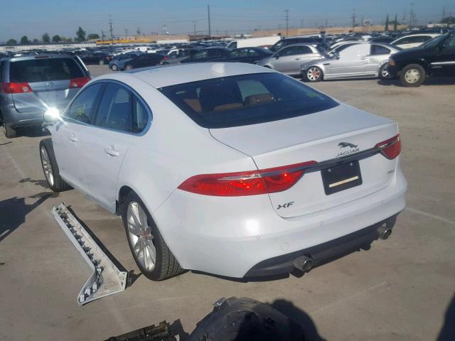 SAJBH4EV8JCY53454 - 2018 JAGUAR XF PORTFOL WHITE photo 3