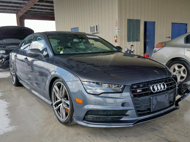 WAUW2AFC7GN113904 - 2016 AUDI S7 PRESTIG GRAY photo 1