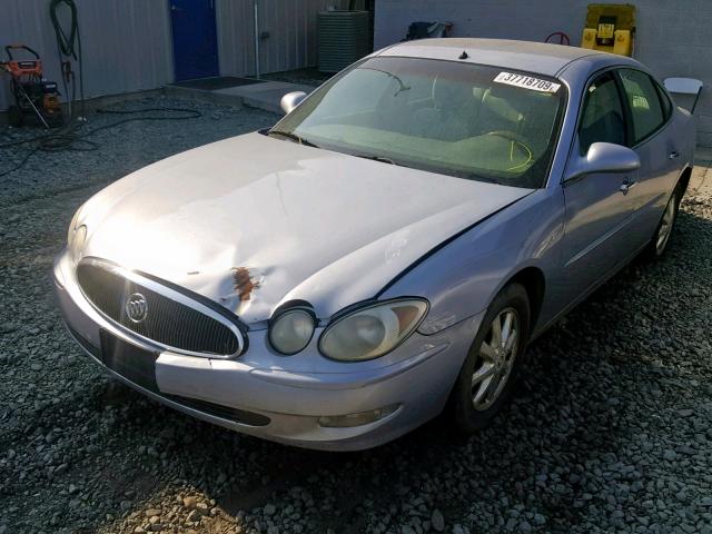 2G4WD562651277361 - 2005 BUICK LACROSSE C SILVER photo 2