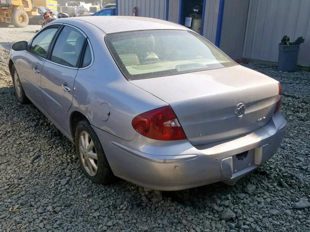 2G4WD562651277361 - 2005 BUICK LACROSSE C SILVER photo 3