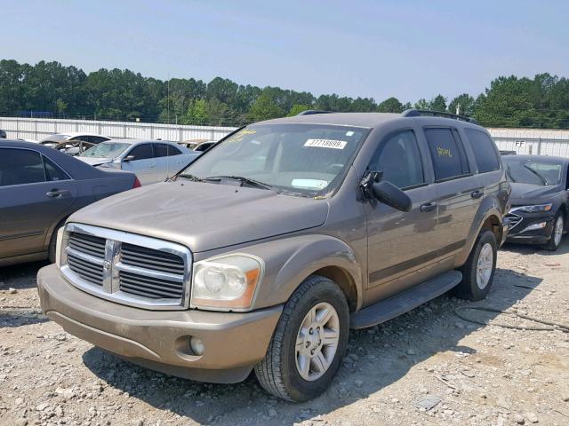 1D4HD48N65F539728 - 2005 DODGE DURANGO SL TAN photo 2