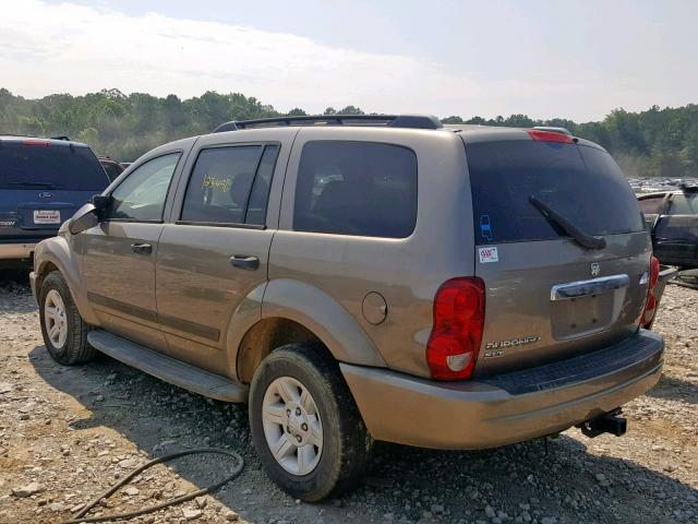 1D4HD48N65F539728 - 2005 DODGE DURANGO SL TAN photo 3