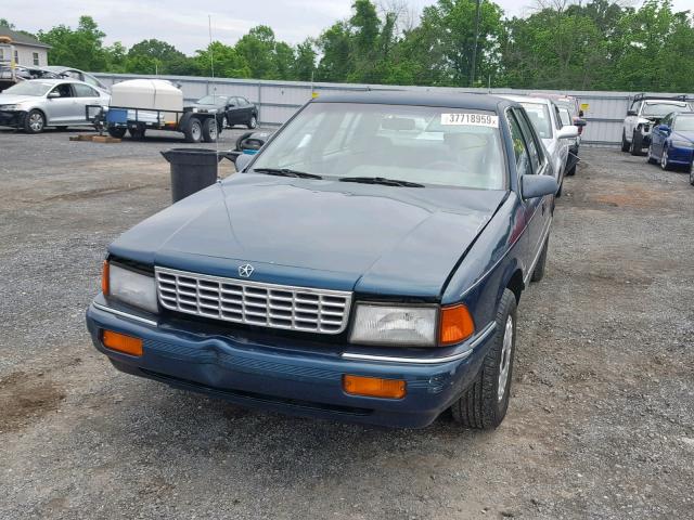 3P3AA46K9RT259071 - 1994 PLYMOUTH ACCLAIM GREEN photo 2