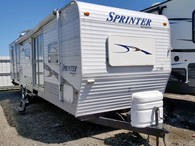 4YDT365284A211784 - 2004 KEYSTONE SPRINTER WHITE photo 1