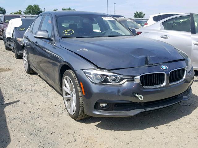 WBA8E5G54JNV01946 - 2018 BMW 320 XI GRAY photo 1