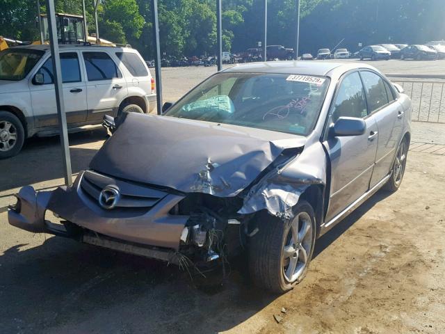 1YVHP84C585M04664 - 2008 MAZDA 6 I SILVER photo 2