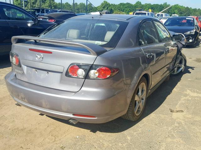 1YVHP84C585M04664 - 2008 MAZDA 6 I SILVER photo 4