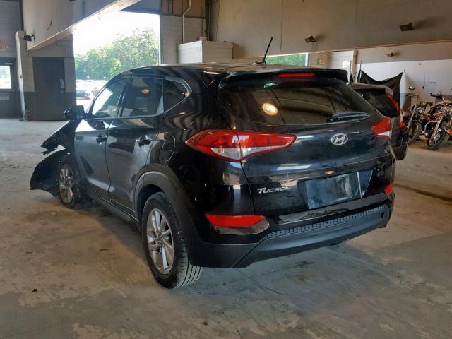 KM8J23A45HU409631 - 2017 HYUNDAI TUCSON SE BLACK photo 3