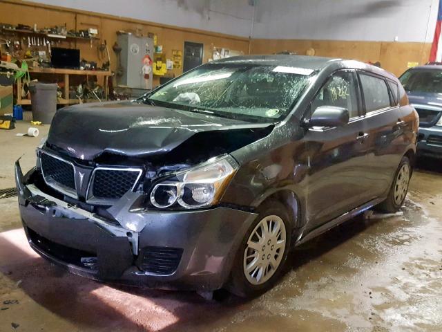 5Y2SP67049Z414484 - 2009 PONTIAC VIBE GRAY photo 2