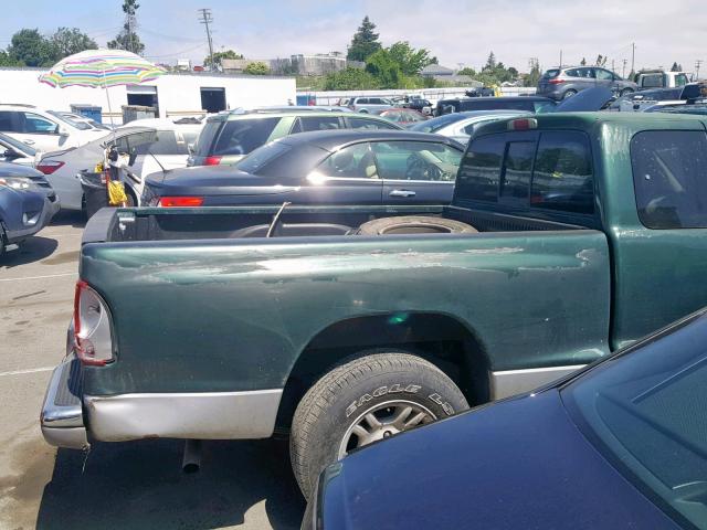 1B7GL22X31S297847 - 2001 DODGE DAKOTA GREEN photo 9