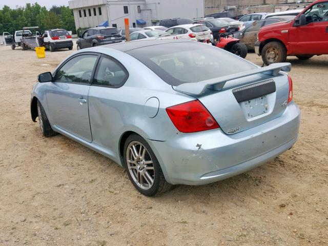 JTKDE167570176820 - 2007 TOYOTA SCION TC ლურჯი ფოტო 3
