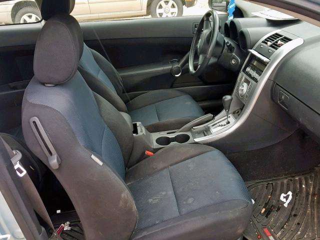 JTKDE167570176820 - 2007 TOYOTA SCION TC ლურჯი ფოტო 5