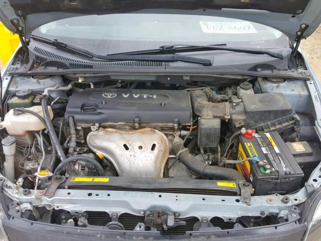 JTKDE167570176820 - 2007 TOYOTA SCION TC ლურჯი ფოტო 7