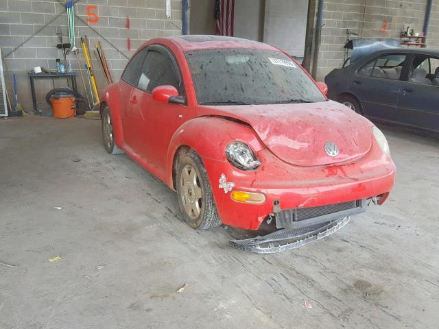 3VWCS21C41M402028 - 2001 VOLKSWAGEN NEW BEETLE Կարմիր լուսանկար 1