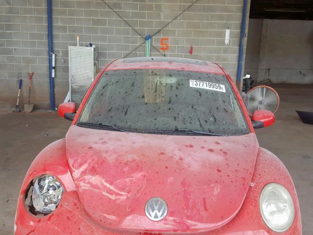3VWCS21C41M402028 - 2001 VOLKSWAGEN NEW BEETLE Կարմիր լուսանկար 7