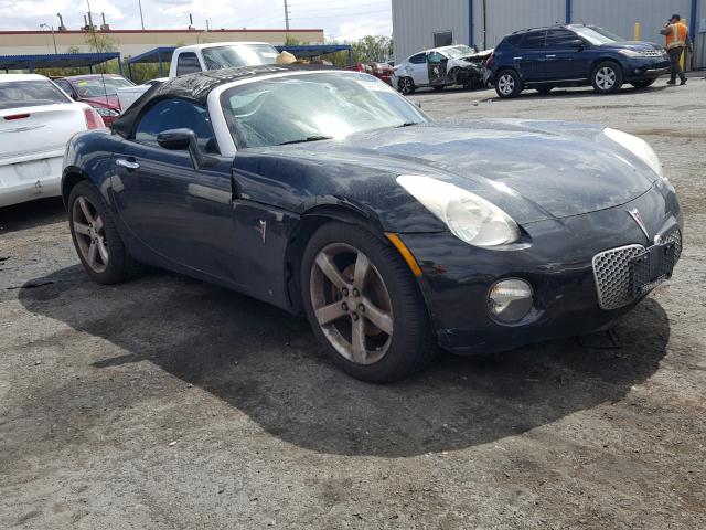 1G2MB35B66Y114803 - 2006 PONTIAC SOLSTICE BLACK photo 1